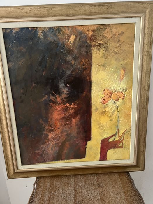 Obraz olejny na płótnie  60x70 Anna Świderska - Kuźla- sztuka wsp