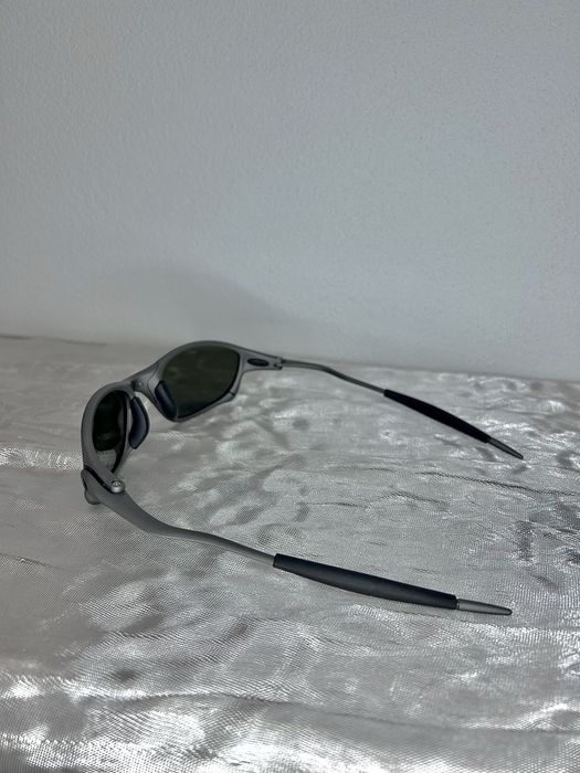 Óculos juliet cinza e azul (metal)