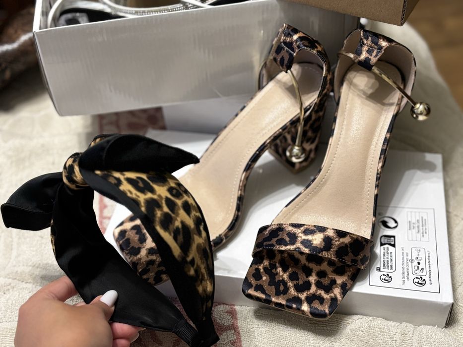 Леопардові туфлі
