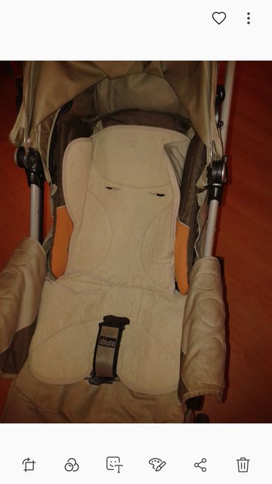 Trio carrinho, alcofa, ovinho Chicco