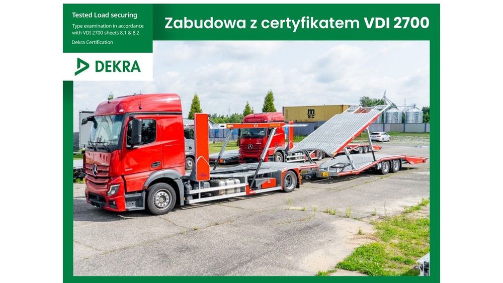 Mercedes-Benz Actros  Modulo 5 / VDI 2700 / autotransporter / Blyss /