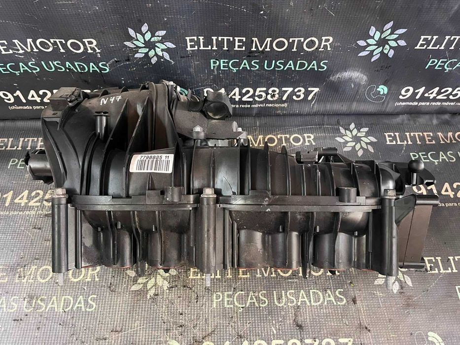 Coletor admissão usado BMW 318D 118D N47D20A N47D20C 143CV 1ª GERAÇÃO 779888511