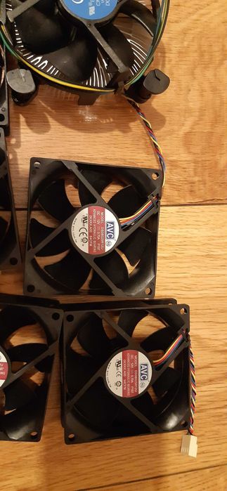 zestaw wentylatorów do PC intel i inne