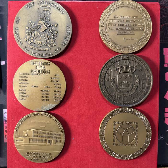 Medalhas em Bronze