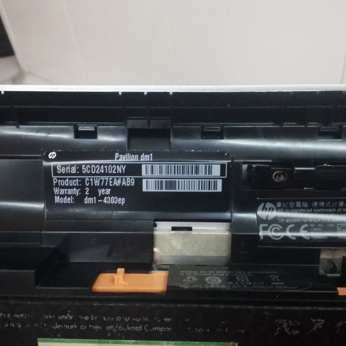 Notebook HP Pavilon dm1 - Peças