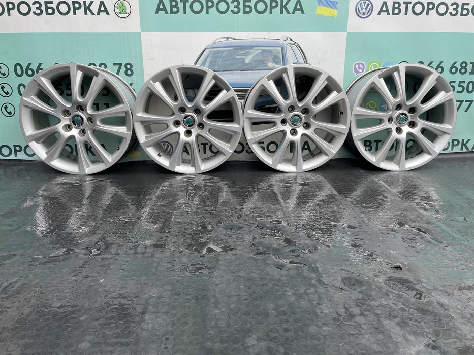Диски титани 5х112 R18 шкода октавія а5 титаны