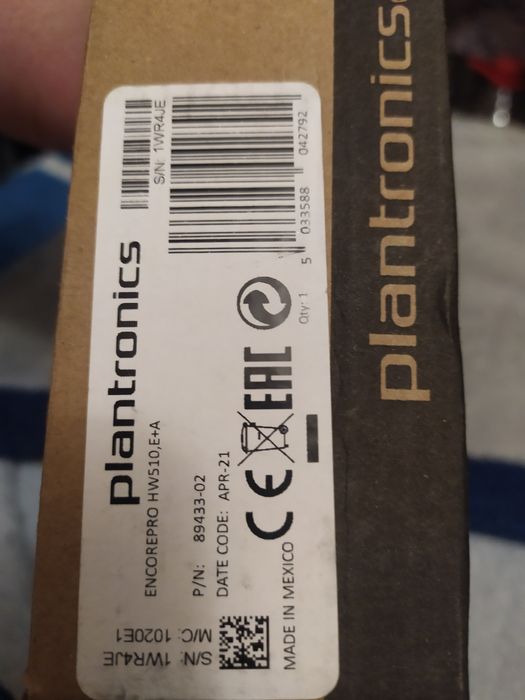 Новые Наушники Plantronics HW 510; plantronics supra plus HW251N;DA70