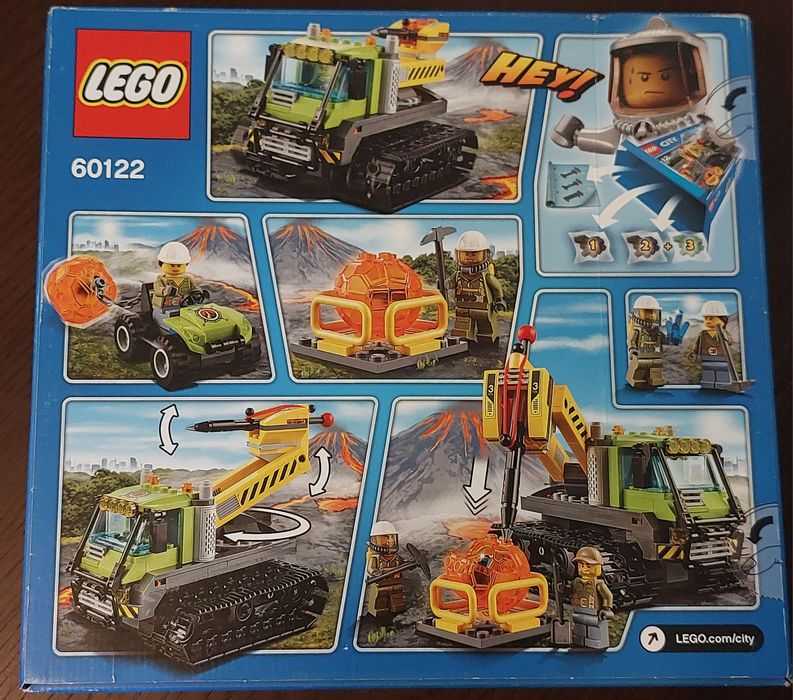 Lego City 60122 Łazik wulkaniczny