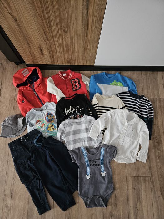 Zestaw ciuszków 104 cm dla chłopca