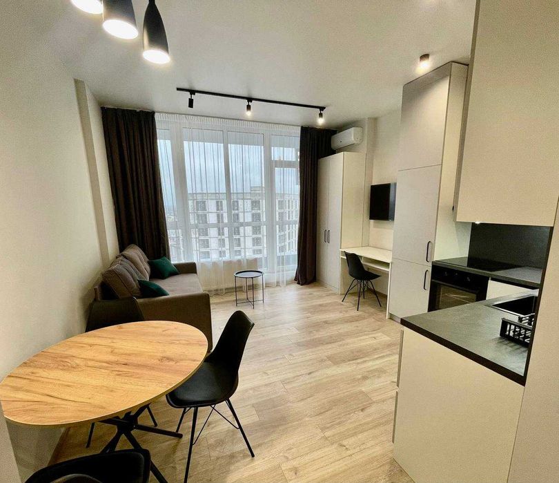 1-кімн квартира по вул. Центральна 21-Б, ЖК Рів'єра, масив Осокорки.