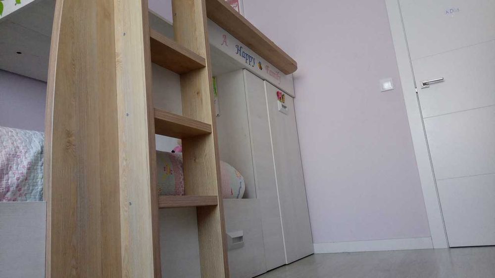 Cama Beliche Armário