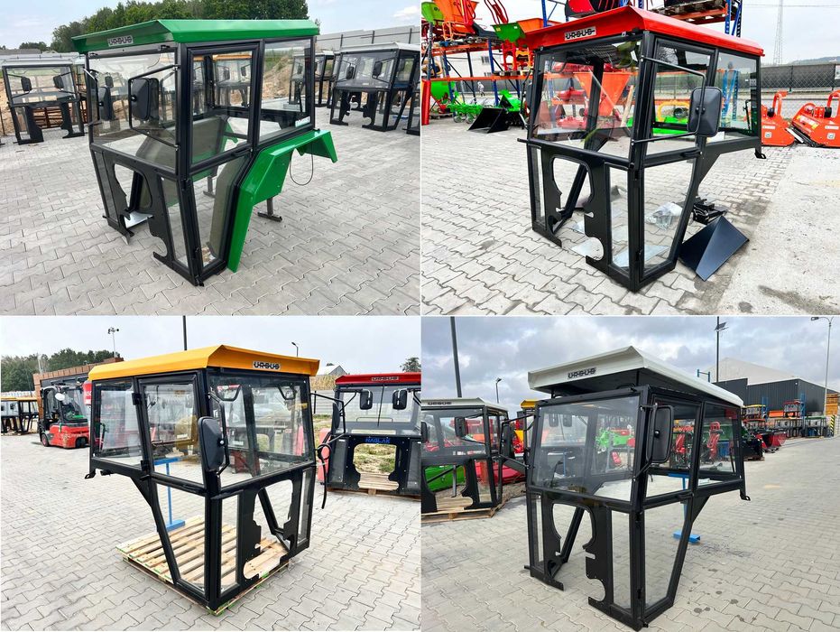 Kabina Ursus Kabina ciągnikowa z błotnikami/ kabina bez błotników C330 C-330 C360 C-360 MF235 MF255 T25 T-25 +wycieraczka / Dostawa całe PL --RATY--