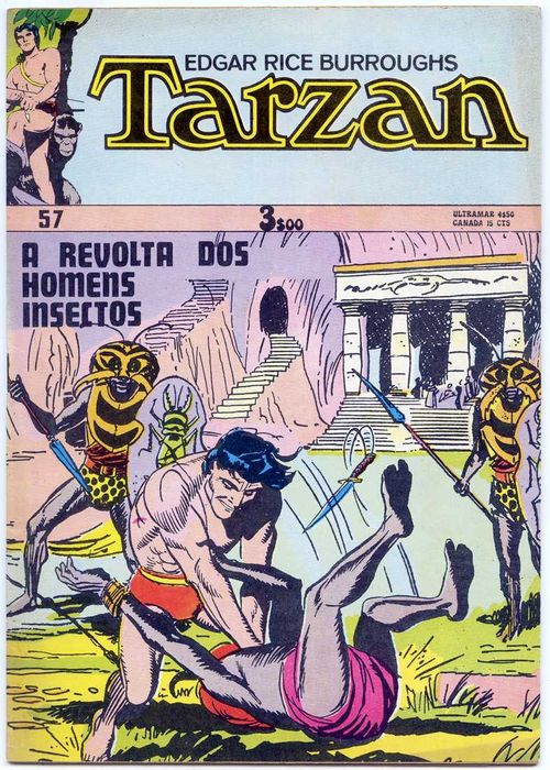 Banda Desenhada Antiga - TARZAN #57