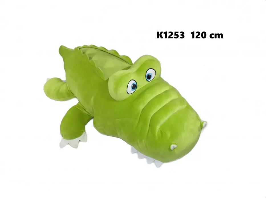 Pluszak Krokodyl 120Cm Z Zebami Sa Fol. Nowy Produkt