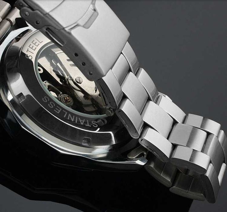 Чоловічий механічний годинник мужские наручные брендовые часы механика