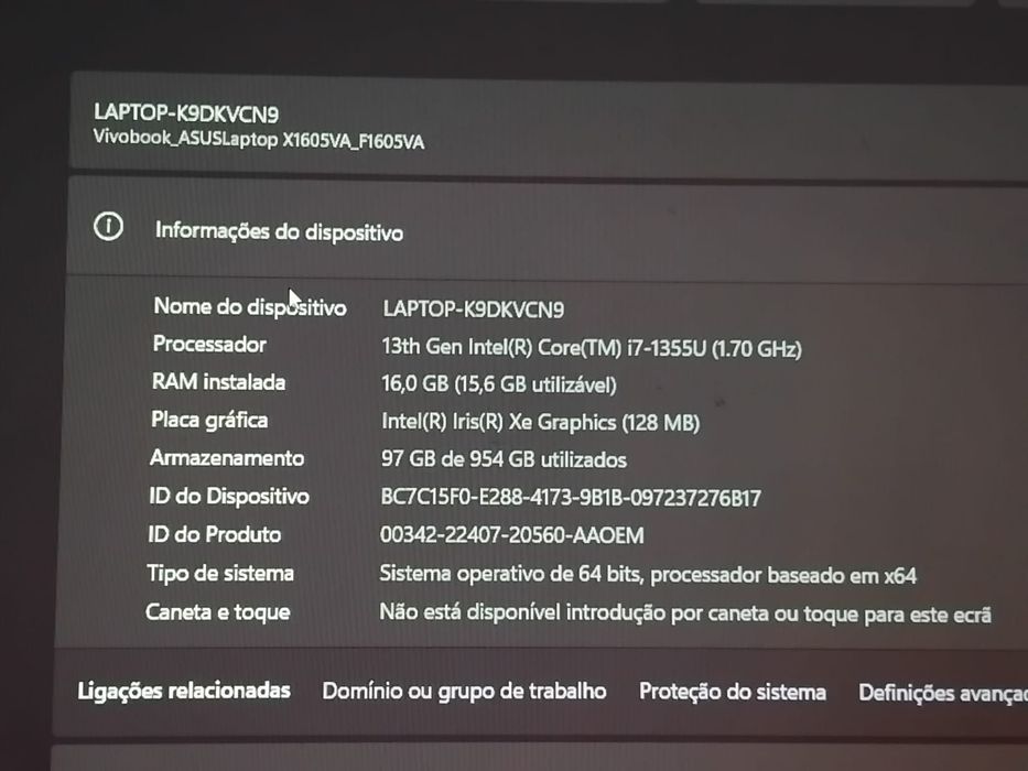 Computador portatil