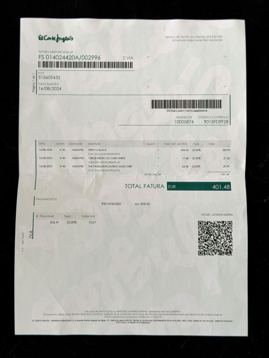 GoPro Hero 12 Black, nova, selada, c/garantia