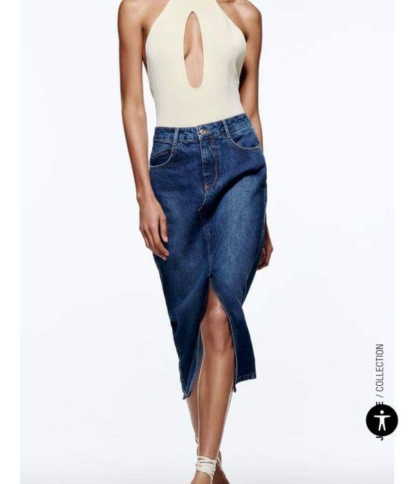 Джинсова спідниця