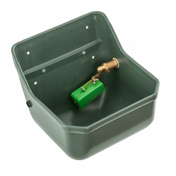 Poidło dla bydła i koni z zaworem pływakowym