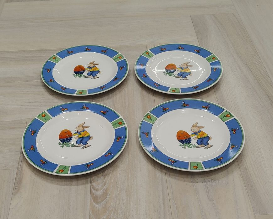 Wielkanoc- 4 talerzyki dziecięce