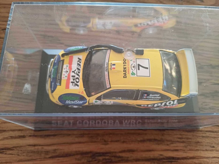 Seat Cordoba wrc E2 Repsol 1/43 Gardemeister Safari 2000