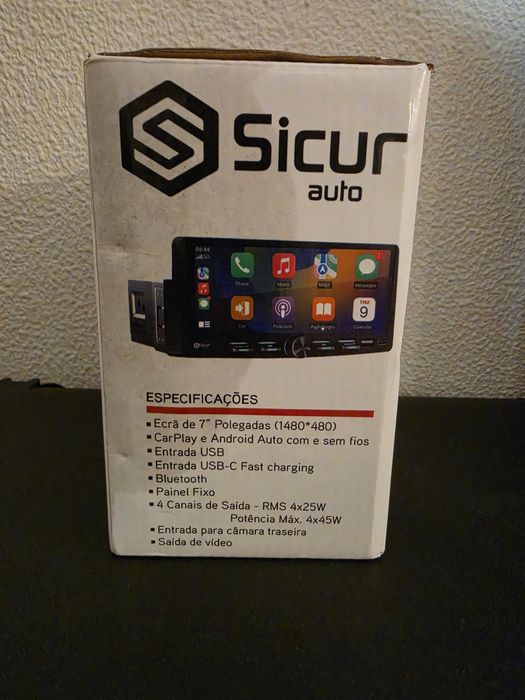 Radio carro sicur auto