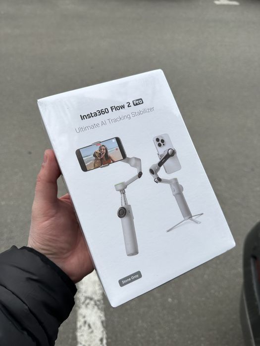 Insta360 Flow 2 Pro колір Stone Gray