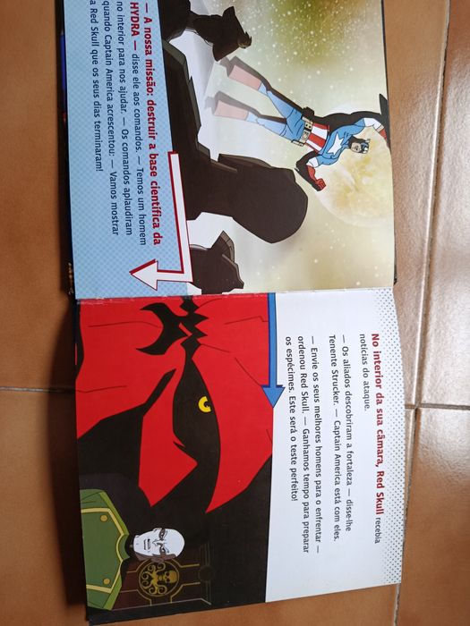 Livre: este é captain America