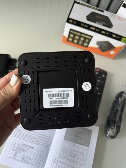 Android TV box Смарт ТВ бокс андроид приставка XS 97 mini  2/16