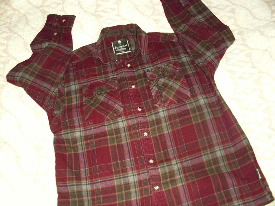 koszula myśliwska PINEWOOD XL/XXL + spodnie CHEVALIER Gore Tex