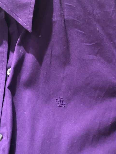 Camiseiro Senhora Ralph Lauren cor roxa