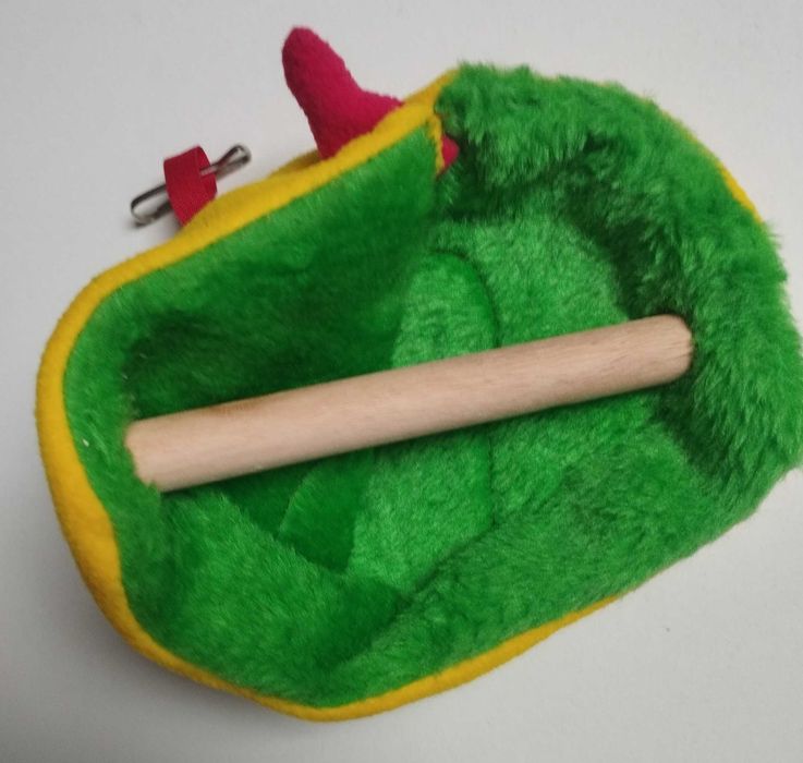 Cama tenda, suspensa para ave, agapornis, periquito, hamster, animais