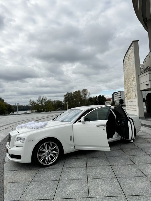 Auta do ślubu na wesele Rolls Royce Ghost