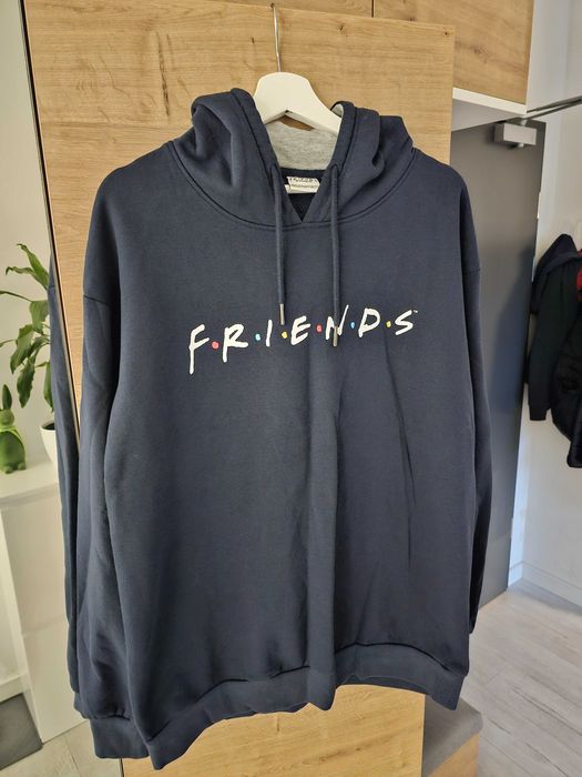 Bluza męska z kapturem Friends granatowa rozmiar L