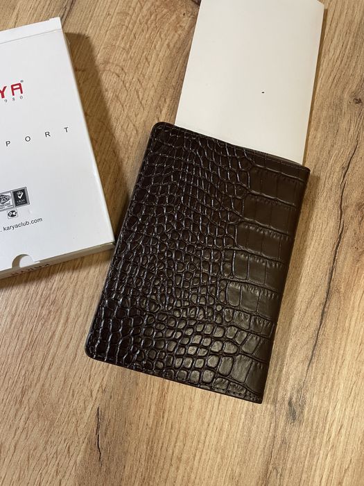 Обложка для паспорта Karya (Original, натуральная кожа, Neri Karra)