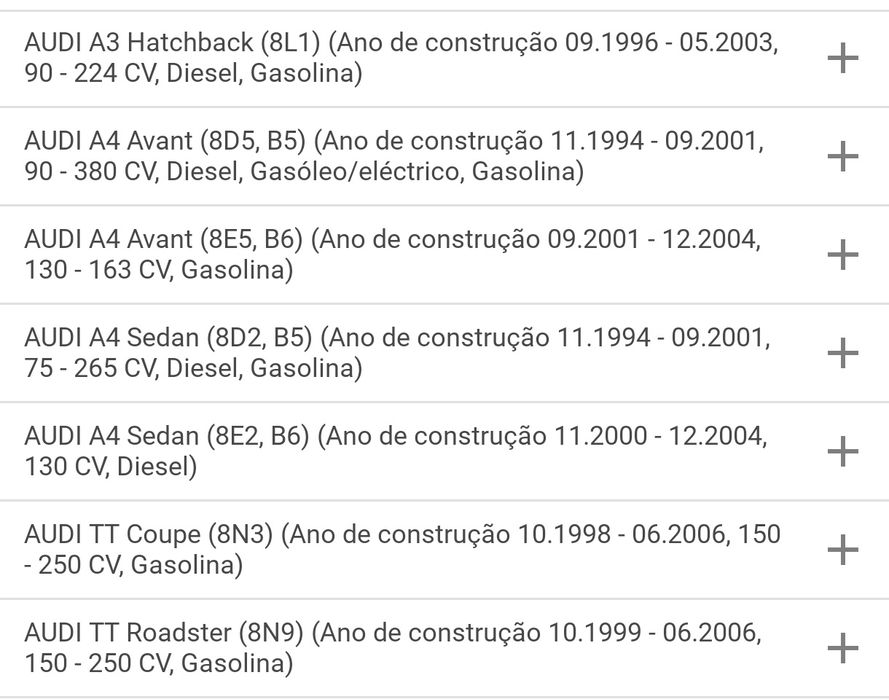 Fechadura Audi (porta frt DRT)