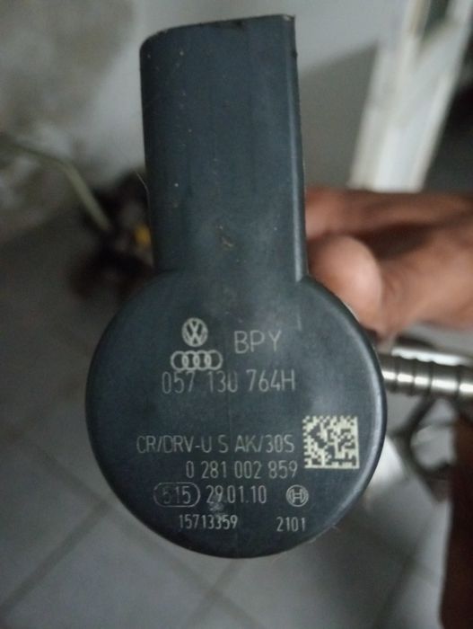 Régua de injectores