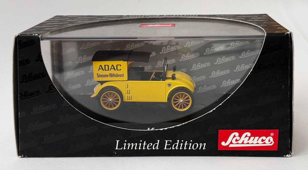 SCHUCO_Ref 02971 Hanomag Kommissbrot “ADAC” - Limited Edition. Escala 1/43. Completo, como novo.