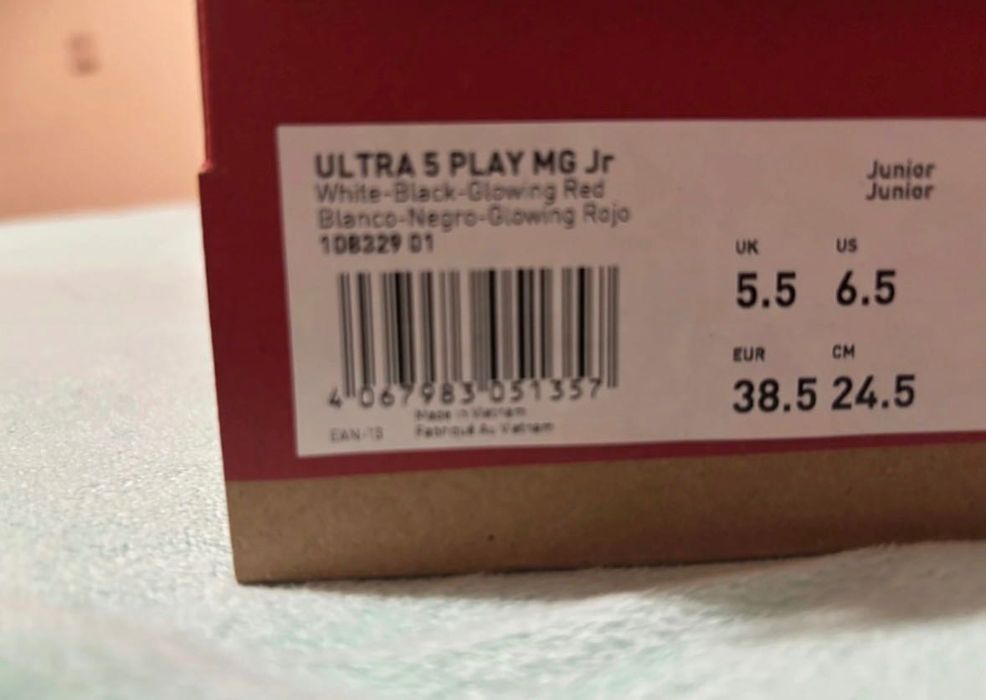 Chuteiras puma ULTRA 5 PLAY MG Jr