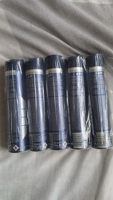 5x 200ml Nivea Men Dry Impact Desodorizante
