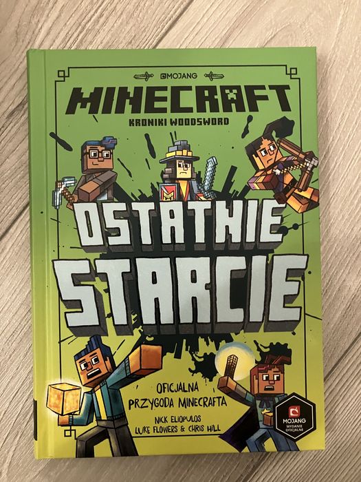Książki minecraft - woodsord - 5 tomów