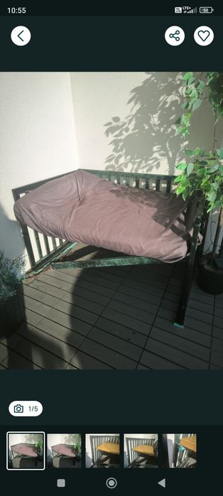 Ławka,siedzisko, na działkę