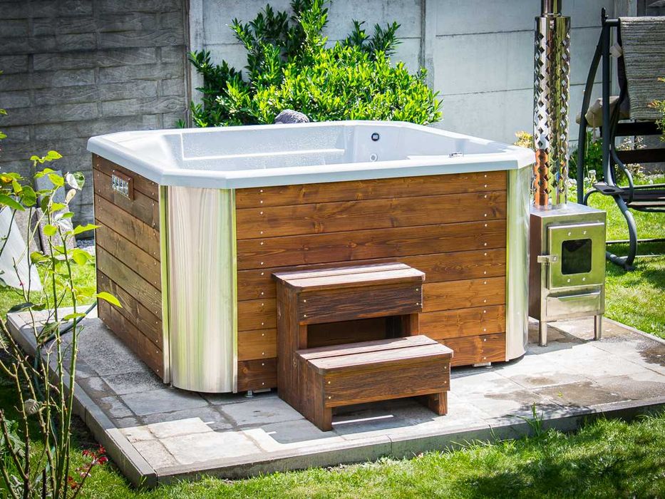 Wanna SPA Jacuzzi ogrodowe 200x190cm HOT TUBA hydro POLSKI PRODUCENT