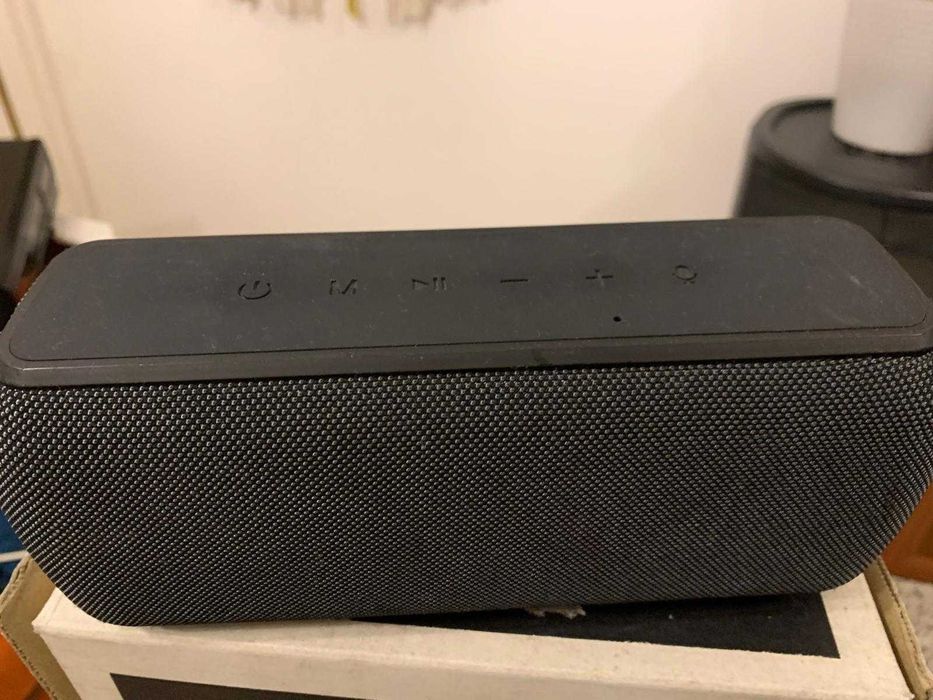 COLUNA  DE SOM QILLIVE 40W + FONES "TUDO QUASE NOVOS"