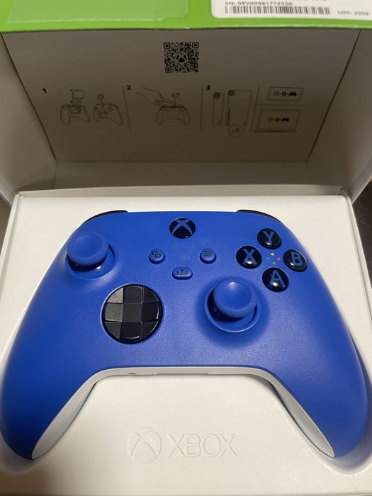 Оригінальний геймпад Microsoft Xbox Series X/S Shock Blue Bluetooth