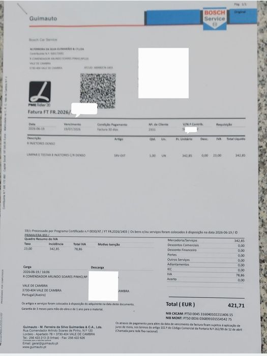 Injetores testados e limpos 100% ok motor 4HU