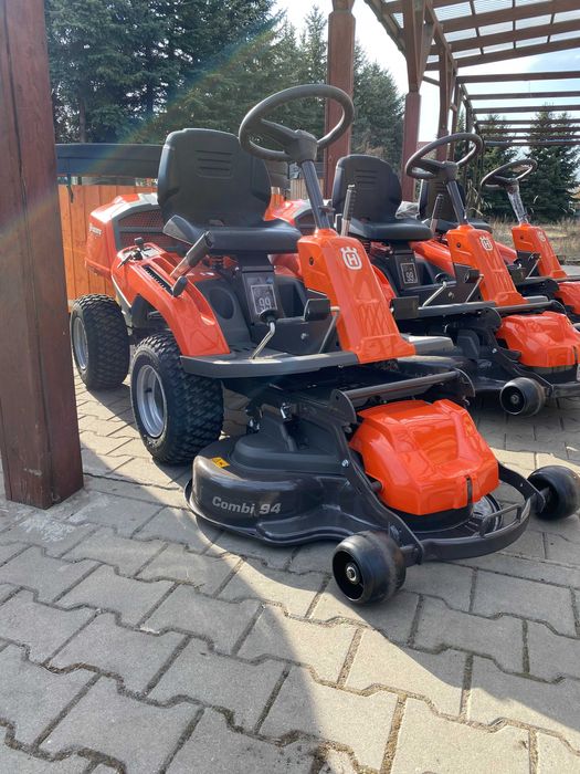 Nowa kosiarka samojezdna HUSQVARNA R214TC z kosiskiem 94cm HIT/RATY0%
