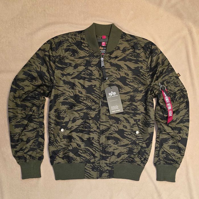 Alpha Industries kurtka moro MA-1 TT Camo bomberka r. M wiosna lato