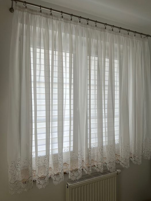 Firanka z gipiurą 155x145