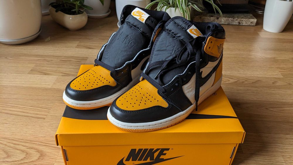 Jordan 1 Retro High OG Taxi US7,5 EU40,5 25,5cm